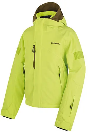 HUSKY Dětská ski bunda Gonzal Kids br. green velikost 140