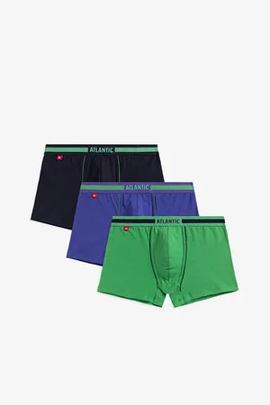 ATLANTIC Pánské boxerky 3Pack - vícebarevné velikost XL