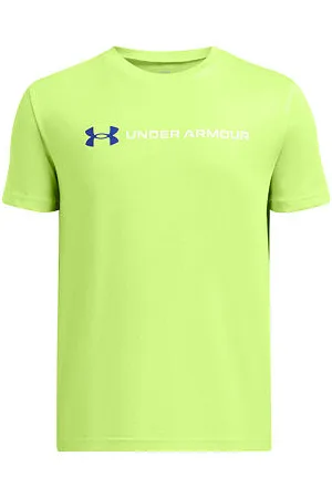 Under Armour Chlapecké tričko B LOGO WORDMARK SS velikost YL