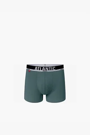 ATLANTIC Pánské sportovní boxerky - šedomodré velikost XL