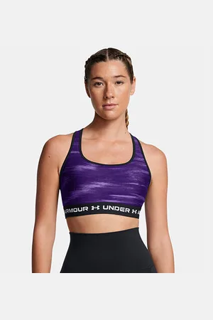 Under Armour Dámská podprsenka Crossback Mid Print velikost L