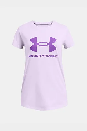 Under Armour Dívčí tričko G SPORTSTYLE LOGO SS velikost YL