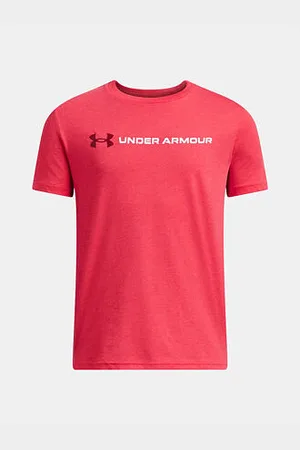 Under Armour Chlapecké tričko B LOGO WORDMARK SS velikost YL