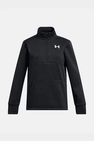 Under Armour Dívčí mikina Armour Fleece 1/2 Zip-BF velikost YL