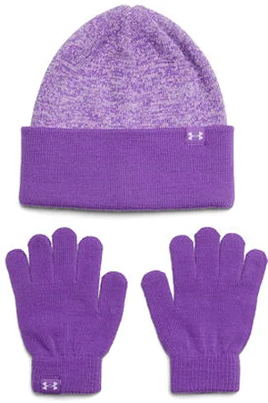 Under Armour Dívčí čepice G Beanie/Glove Combo velikost OSFM