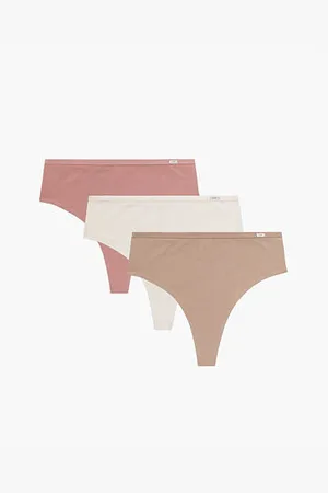ATLANTIC Dámské brazilky 3Pack velikost S