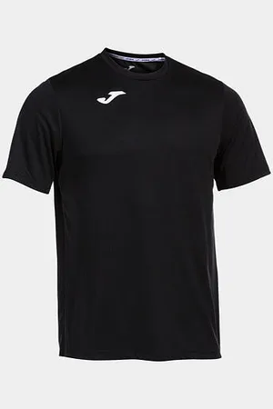 Joma Pánské/chlapecké tričko T-Shirt Combi S/S Black velikost L
