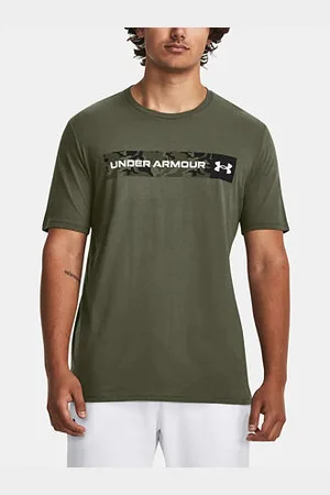 Under Armour Pánské tričko Camo Chest Stripe SS velikost 3XL