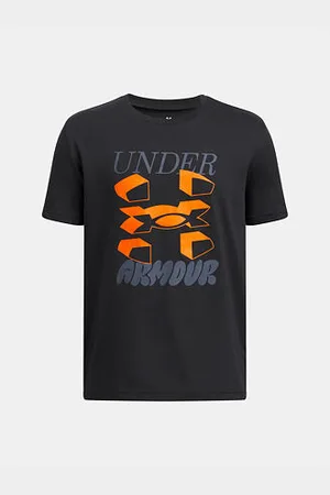 Under Armour Chlapecké tričko B Split Big Logo SS velikost YL