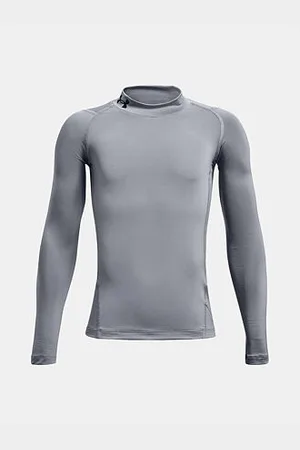 Under Armour Chlapecké tričko HG Armour Mock LS velikost YL