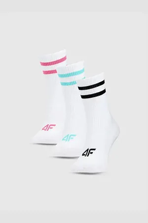 4F Dívčí ponožky (3pack) velikost 32-34