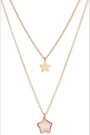 Vuch Náhrdelník Moore Rose Gold