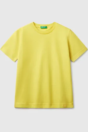 Benetton Short Sleeve T-shirt Cotton, size 2XL, , Kids
