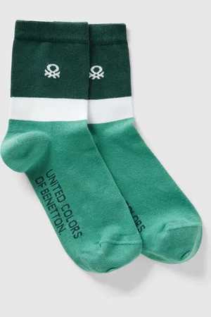 Benetton Socks In Cotton Blend, size 42-46, , Women