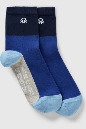 Benetton Color Block Socks, size 42-46, , Women