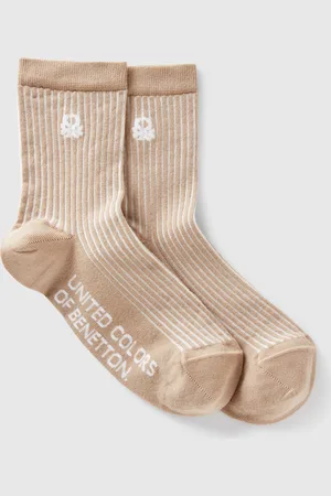 Benetton Striped Socks, size 42-46, , Women
