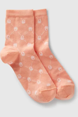 Benetton Socks With Logos, size 36-41, , Women