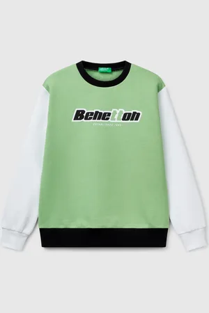 Benetton Pure Cotton Sweatshirt With Print, size 2XL, , Kids