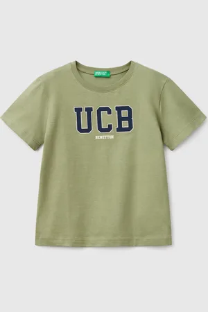 Benetton T-shirt With Logo Print, size 82, , Kids