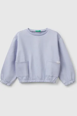 Benetton Sweatshirt With Pockets, size 82, , Kids