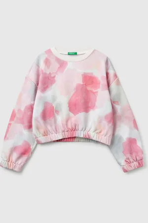 Benetton Sweatshirt With Pattern Print, size 2XL, , Kids