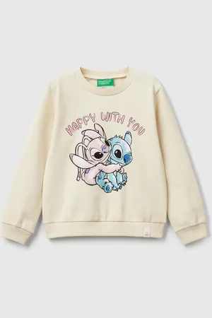 Benetton Lilo & Stitch ©disney Crew Neck Sweatshirt, size 82, , Kids