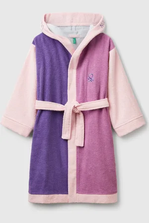 Benetton Color Block Bathrobe, size S, , Kids