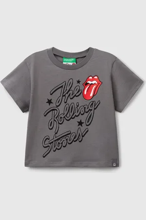 Benetton T-shirt With "the Rolling Stones" Print, size 90, , Kids