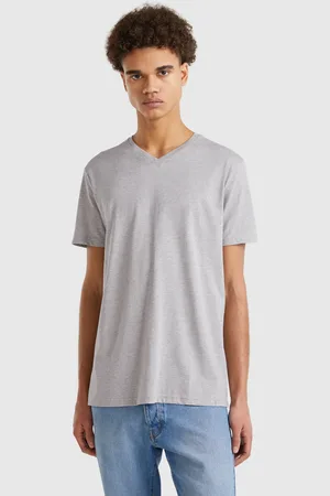 Benetton Long Fiber Cotton T-shirt, size XXL, , Men
