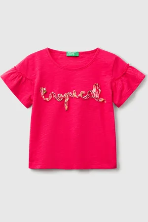 Benetton T-shirt With Applique, size 82, , Kids