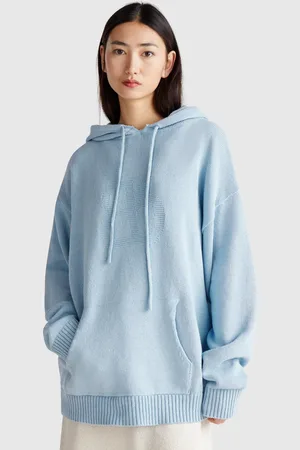 Benetton Sweater With Pocket And Hood, size OS, , Women