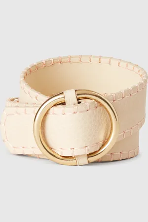 Benetton Thin Belt In Imitation Leather, size , , Women