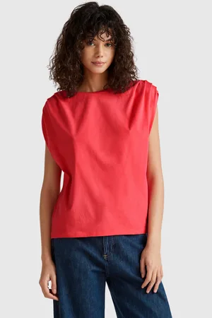Benetton Straight Tank Top, size L, , Women