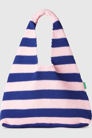Benetton Crochet Shoulder Bag, size OS, , Women