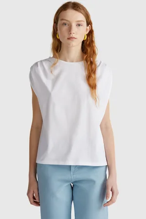 Benetton Straight Tank Top, size L, , Women