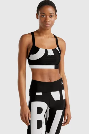 Benetton Sports Bra Top With Padding, size L, , Women