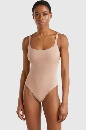Benetton Super Stretch Bodysuit, size M, , Women