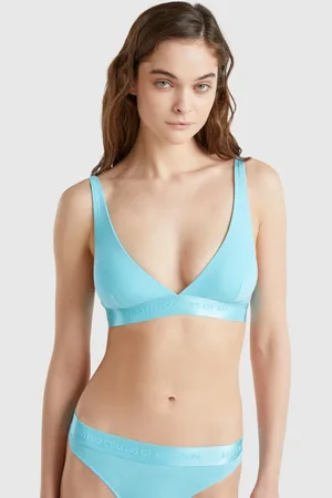 Benetton Triangle Bra In Stretch Cotton, size 4°, , Women