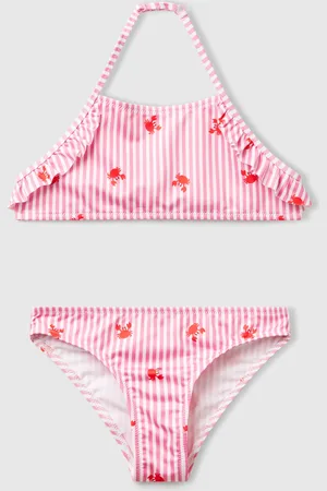 Benetton Striped Bikini With Crabs, size 2XL, , Kids