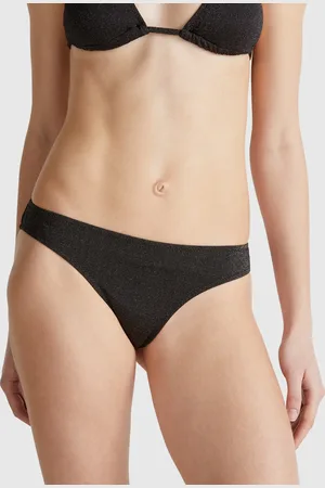 Benetton Swim Bottoms With Lurex, size L, , Women