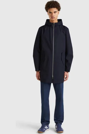 Benetton Cotton Blend Parka, size XXL, , Men