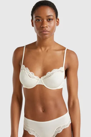 Benetton Bra With Underwire And Lace, size , , Women