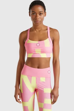 Benetton Sports Bra Top With Padding, size L, , Women