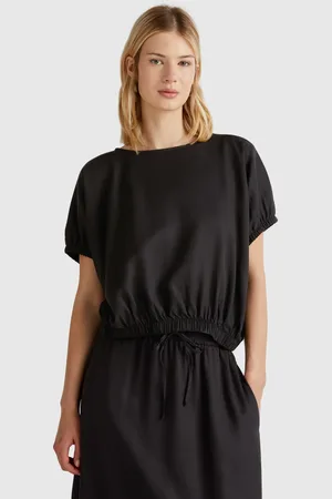 Benetton Cropped Top, size L, , Women