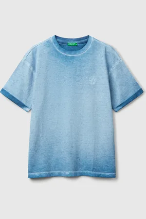 Benetton Oversized T-shirt With Embroidery, size 2XL, , Kids