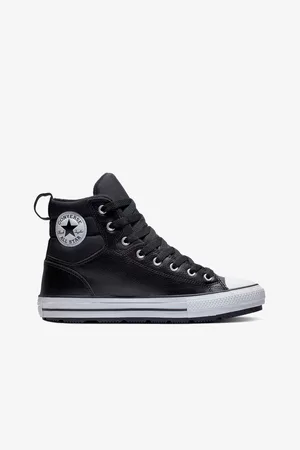 Converse Černé unisex kotníkové tenisky Chuck Taylor All Star Fau - unisex