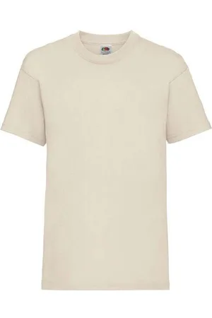Fruit Of The Loom Beige Baby Cotton T-shirt