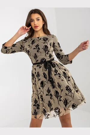 Fashionhunters Dámské šaty Floral