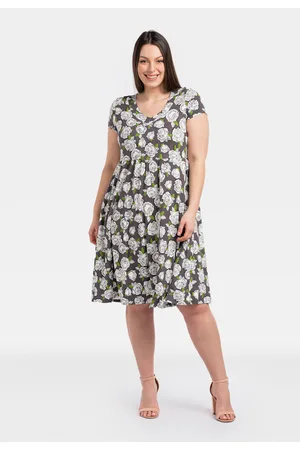 KARKO Dámské šaty Floral