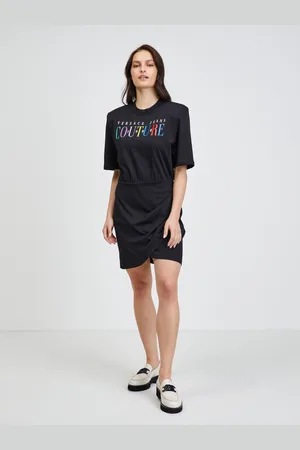 VERSACE Dámské šaty Rainbow